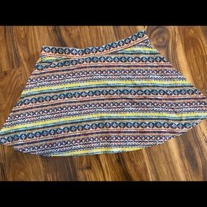 Mossimo Tribal Print Skirt